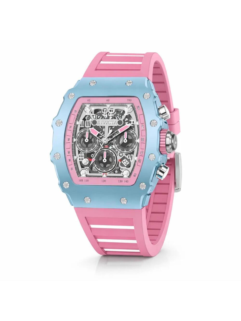 Invicta Racing Miami Vice - Nitro Gen Men's Watch  43mm, Pink (69706)